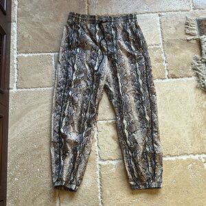 LPA Snakeskin Joggers